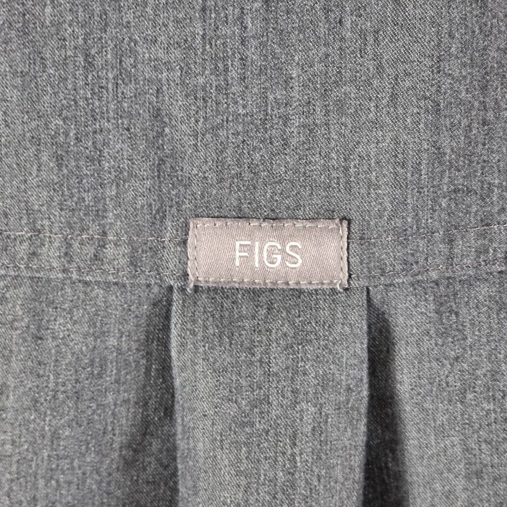 Figs Rafaela Technical Collection Scrub Top Women’s M Sleeveless Gray - Picture 4 of 10